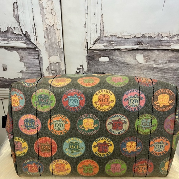 Dooney & Bourke Vintage Medallion Print Coated Canvas Bag - Picture 4 of 9